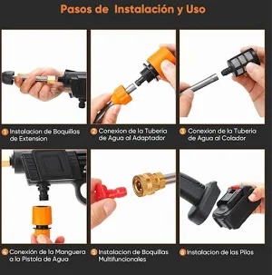 A021 hidrolavadora AquaVolt Pro